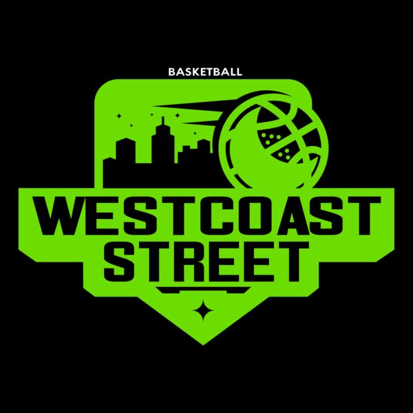 Westcoast Street Basketball logo template Thumbnail