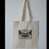 Budget Calico Tote Bag Thumbnail