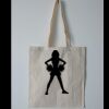 Budget Calico Tote Bag Thumbnail