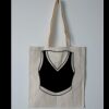 Budget Calico Tote Bag Thumbnail