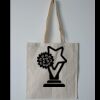 Budget Calico Tote Bag Thumbnail