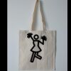 Budget Calico Tote Bag Thumbnail