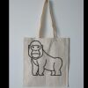 Budget Calico Tote Bag Thumbnail