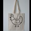 Budget Calico Tote Bag Thumbnail