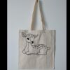 Budget Calico Tote Bag Thumbnail