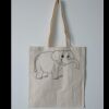 Budget Calico Tote Bag Thumbnail