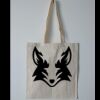 Budget Calico Tote Bag Thumbnail