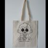 Budget Calico Tote Bag Thumbnail