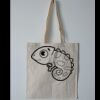 Budget Calico Tote Bag Thumbnail