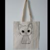 Budget Calico Tote Bag Thumbnail