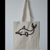 Budget Calico Tote Bag Thumbnail