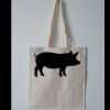 Budget Calico Tote Bag Thumbnail