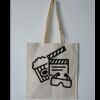 Budget Calico Tote Bag Thumbnail
