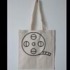 Budget Calico Tote Bag Thumbnail