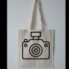 Budget Calico Tote Bag Thumbnail