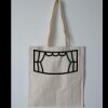 Budget Calico Tote Bag Thumbnail