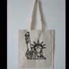 Budget Calico Tote Bag Thumbnail