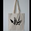 Budget Calico Tote Bag Thumbnail