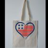 Budget Calico Tote Bag Thumbnail