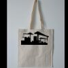 Budget Calico Tote Bag Thumbnail
