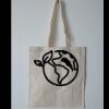 Budget Calico Tote Bag Thumbnail