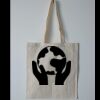 Budget Calico Tote Bag Thumbnail