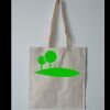 Budget Calico Tote Bag Thumbnail