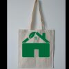 Budget Calico Tote Bag Thumbnail