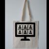 Budget Calico Tote Bag Thumbnail
