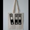 Budget Calico Tote Bag Thumbnail