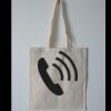 Budget Calico Tote Bag Thumbnail