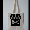 Budget Calico Tote Bag Thumbnail