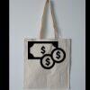 Budget Calico Tote Bag Thumbnail