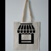 Budget Calico Tote Bag Thumbnail