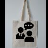 Budget Calico Tote Bag Thumbnail