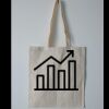 Budget Calico Tote Bag Thumbnail