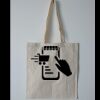 Budget Calico Tote Bag Thumbnail
