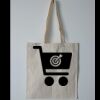 Budget Calico Tote Bag Thumbnail