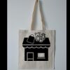 Budget Calico Tote Bag Thumbnail