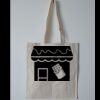 Budget Calico Tote Bag Thumbnail
