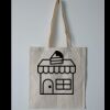 Budget Calico Tote Bag Thumbnail