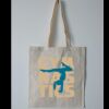 Budget Calico Tote Bag Thumbnail