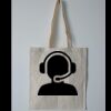 Budget Calico Tote Bag Thumbnail
