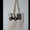 Budget Calico Tote Bag Thumbnail