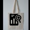 Budget Calico Tote Bag Thumbnail