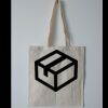 Budget Calico Tote Bag Thumbnail