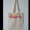 Budget Calico Tote Bag Thumbnail