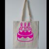 Budget Calico Tote Bag Thumbnail