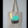 Budget Calico Tote Bag Thumbnail