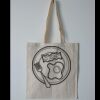 Budget Calico Tote Bag Thumbnail